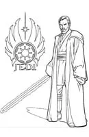 Star Wars kleurplaat 11